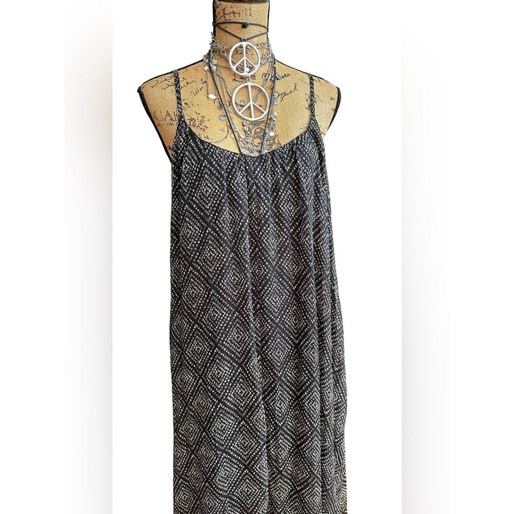 Jessica Simpson Black & White Geometric Maxi Skirt - SIZE L - LARGE - Picture 3 of 10